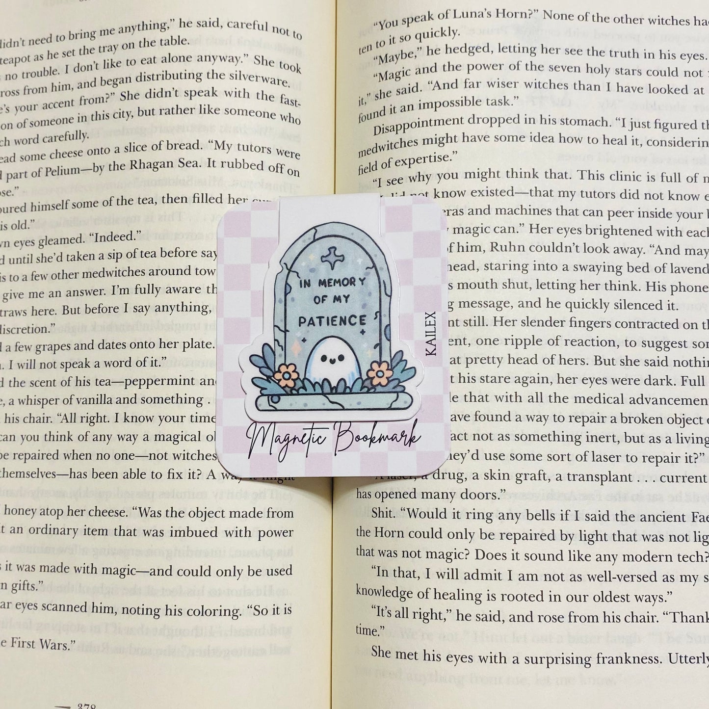In Memory of my Patiene Magnetic Bookmark
