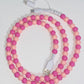 Pink Beaded Dual Charging Cord ** PreOrder**