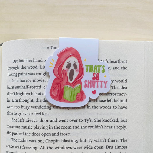 That's so smutty surprised ghost in pink Magnetic Bookmark