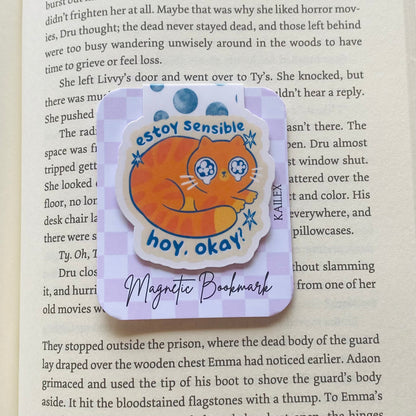 Estoy sensible hoy, okay? Magnetic Bookmark