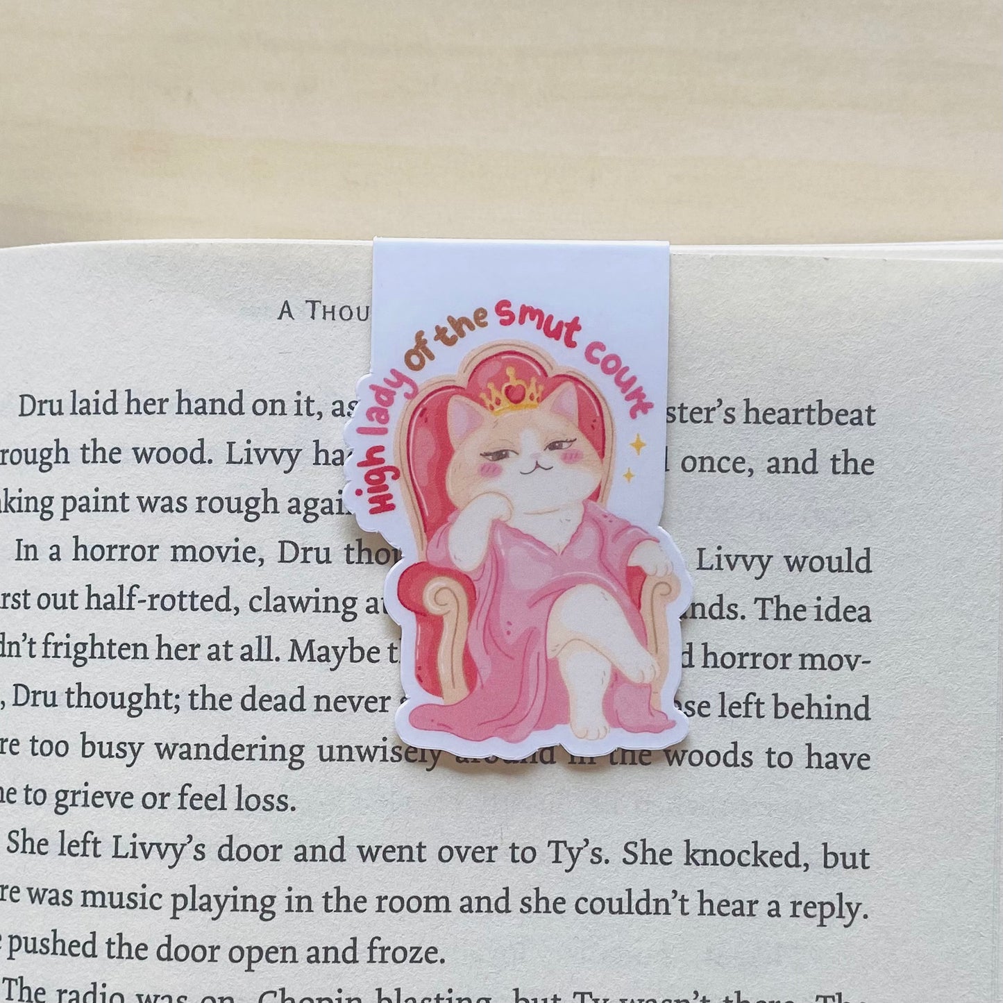 High lady of the smut court Magnetic Bookmark