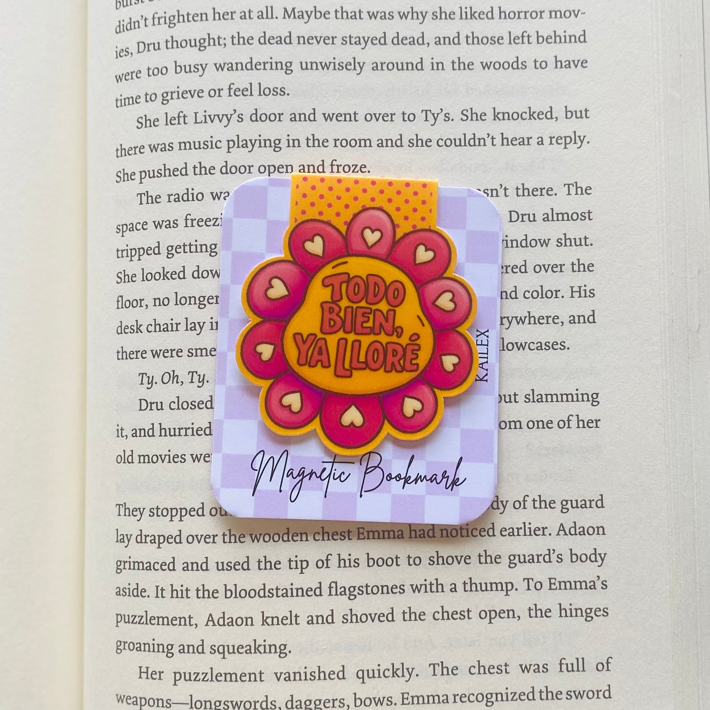 Todo Bien, ya llore Magnetic Bookmark
