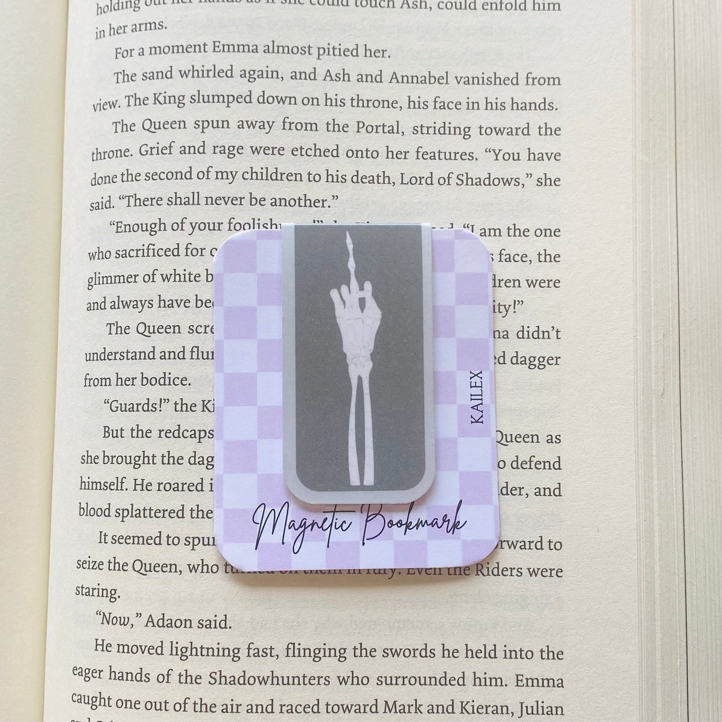 Monster Mash Finger Magnetic Bookmark