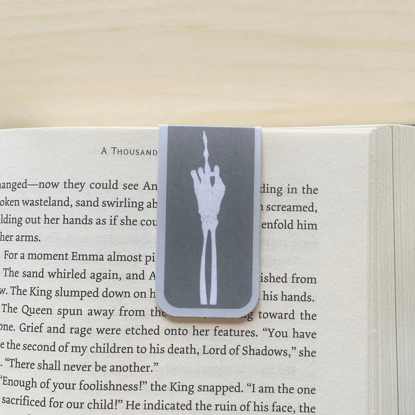 Monster Mash Finger Magnetic Bookmark