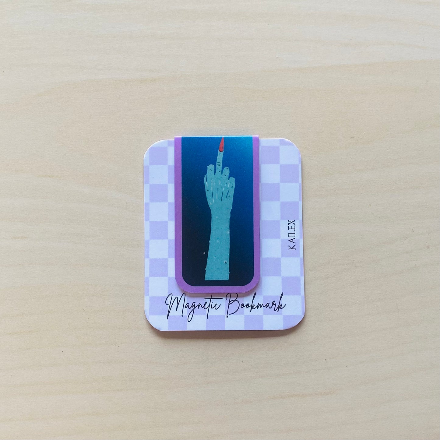 Monster Mash Finger Magnetic Bookmark
