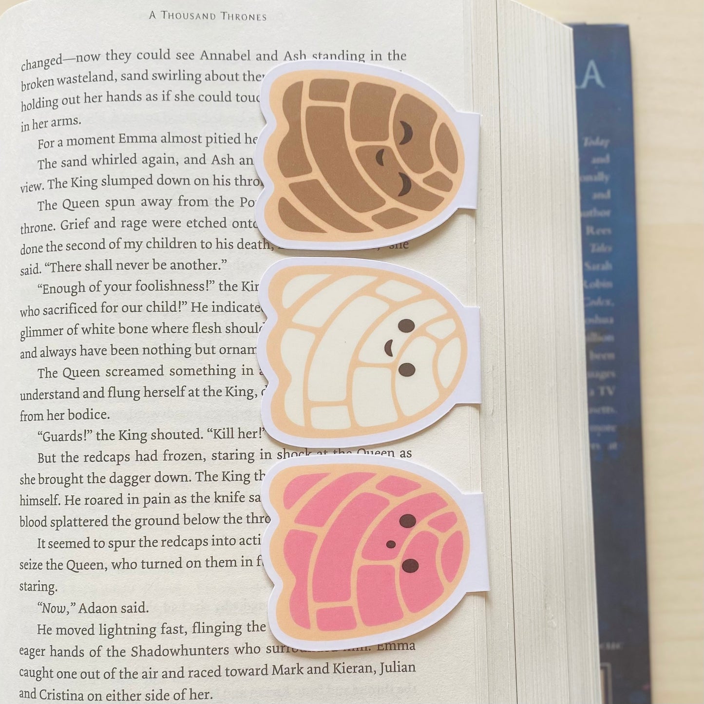 Concha Ghost Magnetic Bookmark