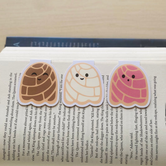 Concha Ghost Magnetic Bookmark