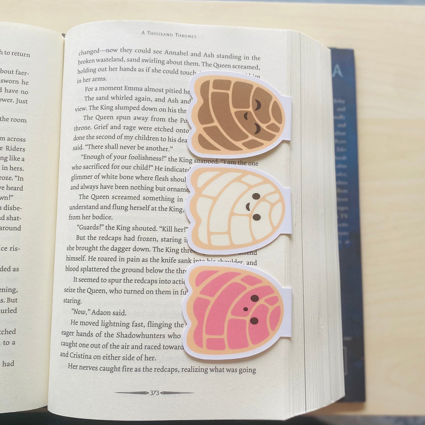 Concha Ghost Magnetic Bookmark