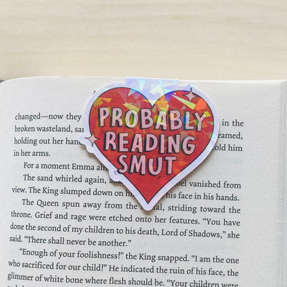 Holographic Probably reading SMUT Magnetic Bookmark
