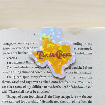 Holographic Texas Chica Magnetic Bookmark