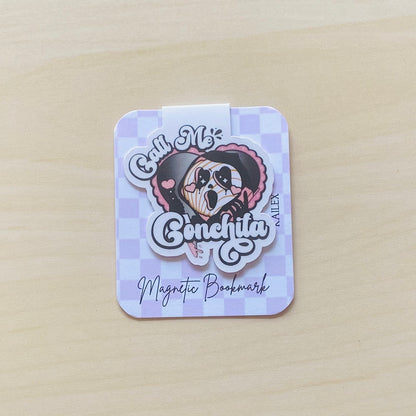 Call me Conchita heart concha Magnetic Bookmark