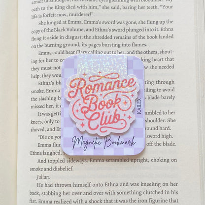 Holographic Romance book club Magnetic Bookmark