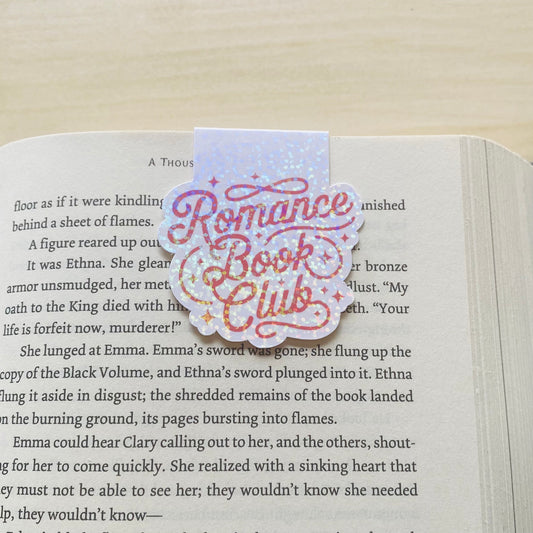 Holographic Romance book club Magnetic Bookmark