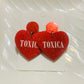 Toxica Heart Earrings