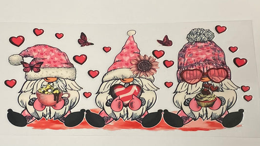 Valentine Gnome UVDTF Wrap