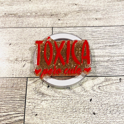 TOXICA per cute- E-Reader, Phone, Kindle Grip for all Devices Magnetic Grip