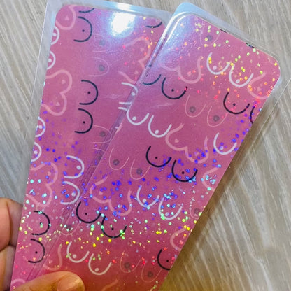 Boob Laminated Bookmark*