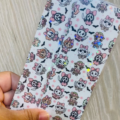 Cute Scary Guys Laminated Bookmark*